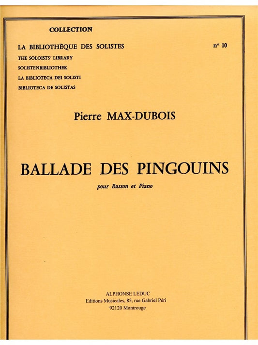 Ballade Des Pingouins | Pierre-Max Dubois | Basson