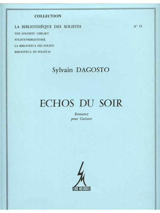 Échos Du Soir -Romance | Dagosto | Guitare