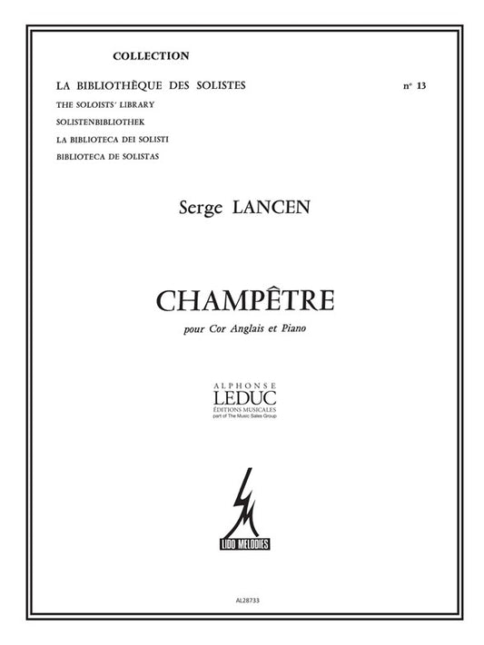 Champêtre | Serge Lancen | Cor anglais
