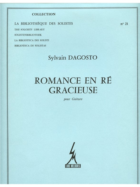 Romance En Re/Gracieuse | Dagosto | Guitare