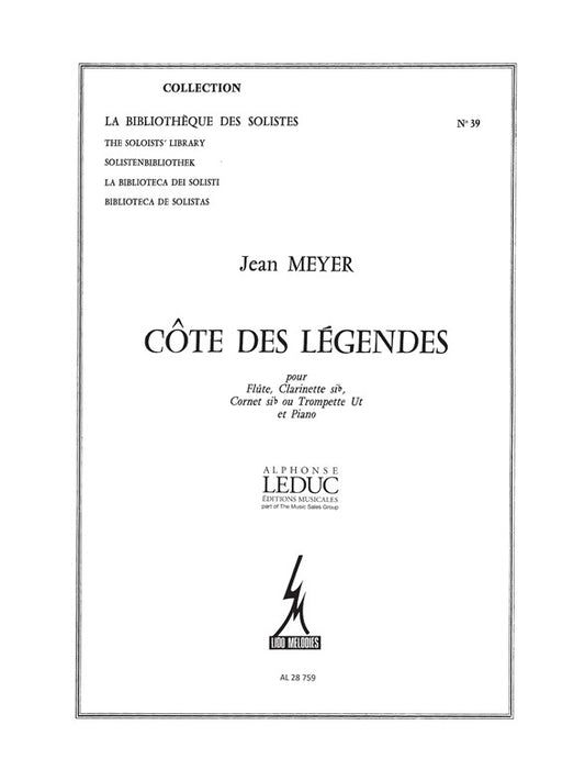 Cote Des Légendes Lm039 | Jean Meyer | Flûte