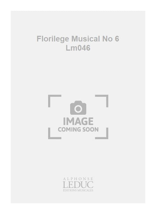 Florilège Musical No 6 Lm046 | Marc Berthomieu | Contrebasse