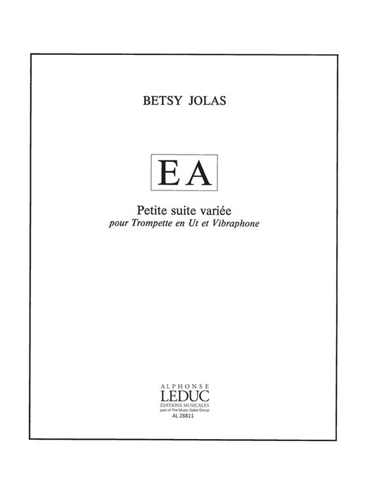 EA - Petite Suite variée | Betsy Jolas | Trompette