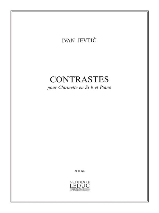 Contrastes | Ivan Jevtić | Clarinette