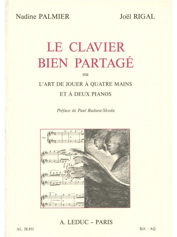 Le Clavier bien partage | Nadine Palmer