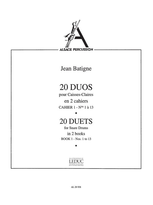 20 Duos | Batigne | Caisse claire