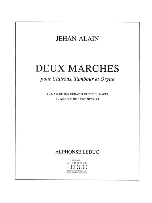 Jehan Ariste Alain: 2 Marches | Jehan Alain | Bugle