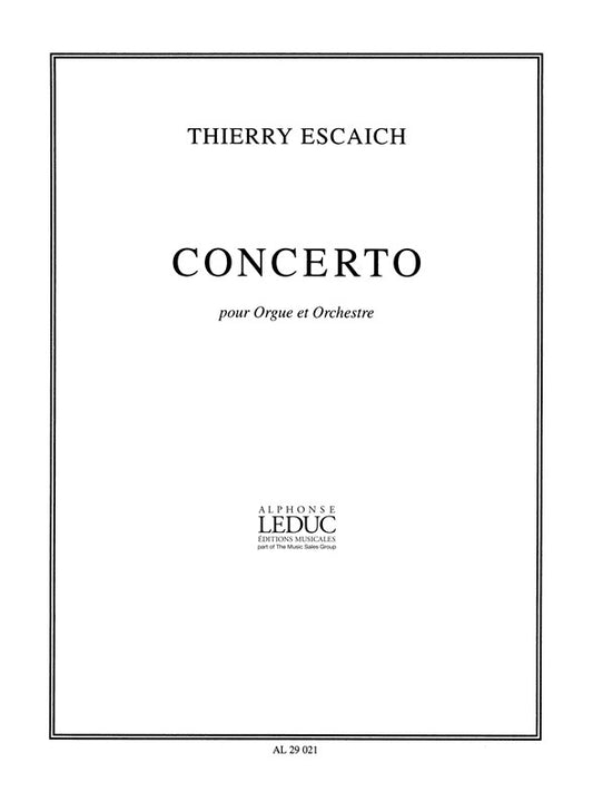 Concerto -Orgue Et Orchestre | Thierry Escaich