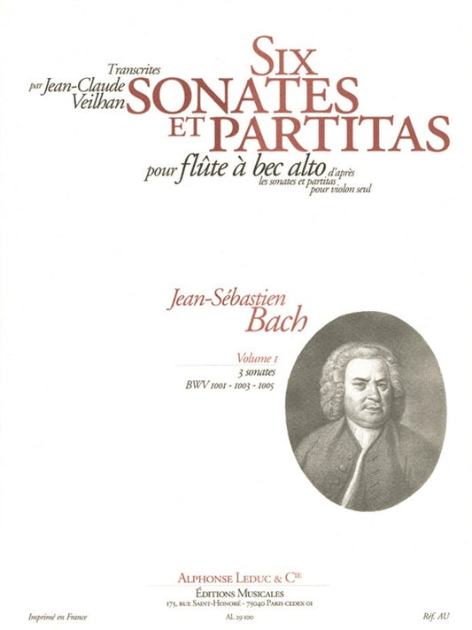 6 Sonates & Partitas Vol.1 BWV 1001-1003-1005 | Johann Sebastian Bach