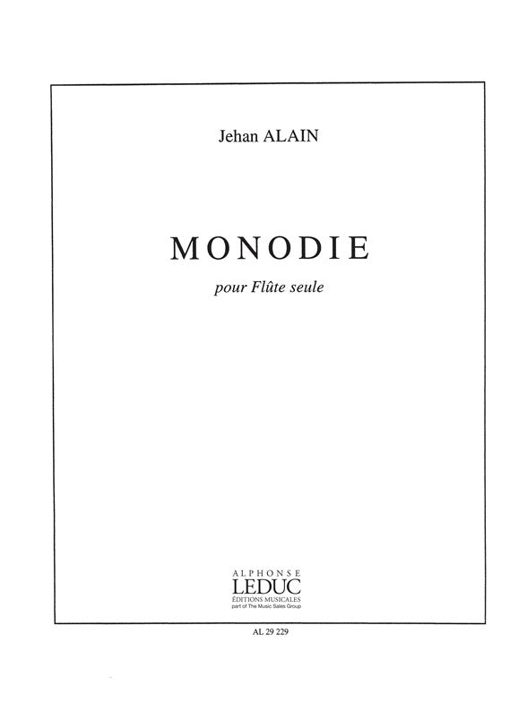 Monodie | Alain | Flûte