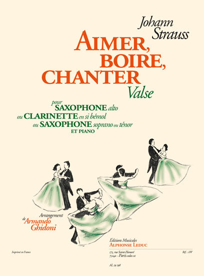 Aimer, Boire, Chanter | Johann Strauss Jr. | Clarinette