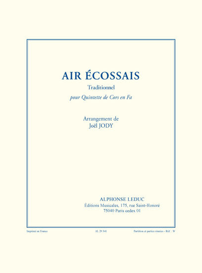 Traditional: Air écossais | Cor