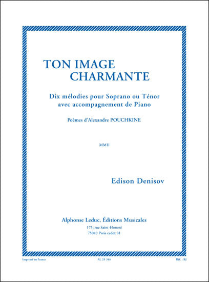 Ton Image Charmante | Edison Denisov | Voix
