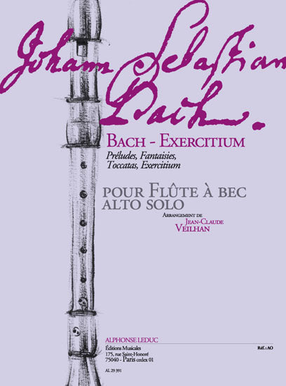 Exercitium | Johann Sebastian Bach | Flûte à bec
