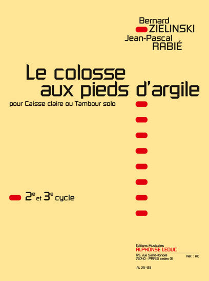 Colosse Aux Pieds D'Argile | Zielinski-Rabie | Caisse claire