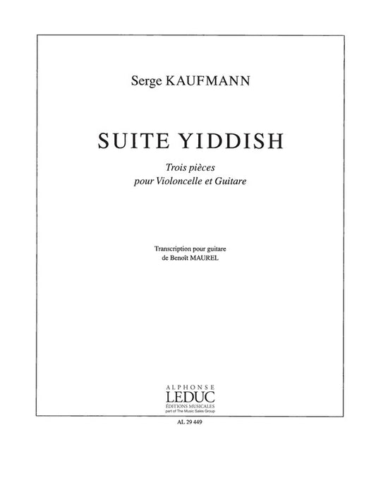 Suite Yiddish | Kaufmann | Violoncelle