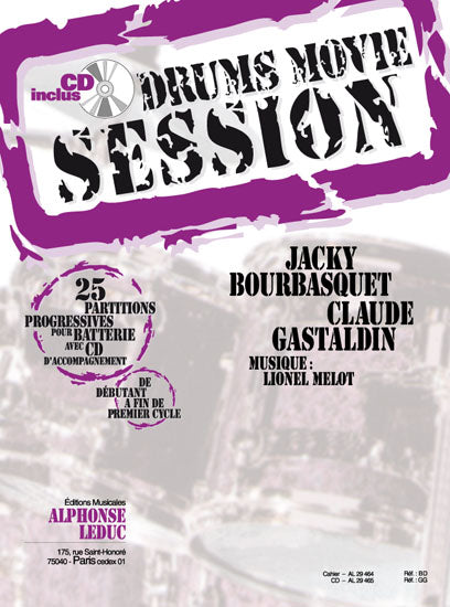 Drums Movie Session 25 | Jacky Bourbasquet | Percussions