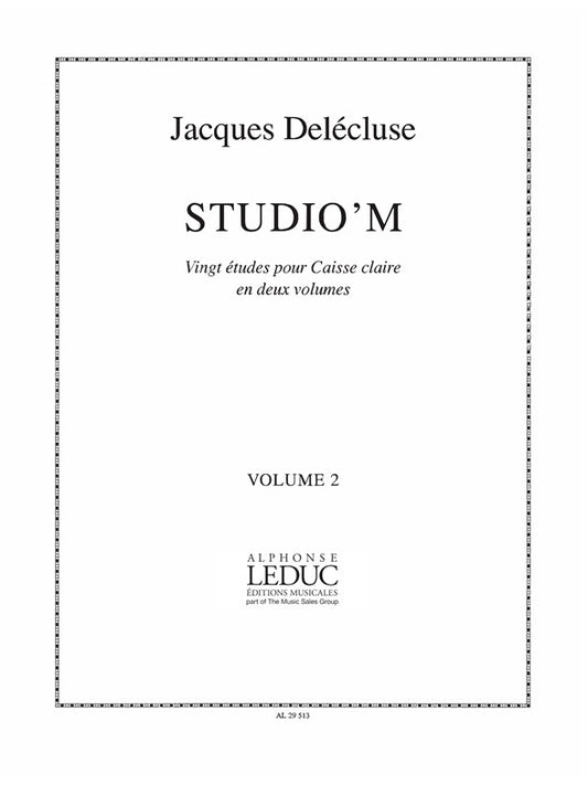 Studio'M Vol.2 | Jacques Delécluse | Caisse claire