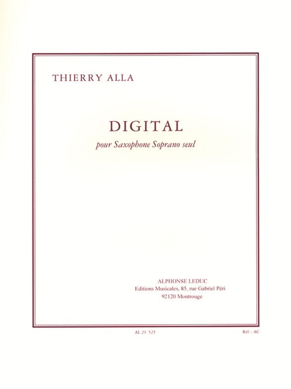 Digital | Alla | Saxophone soprano