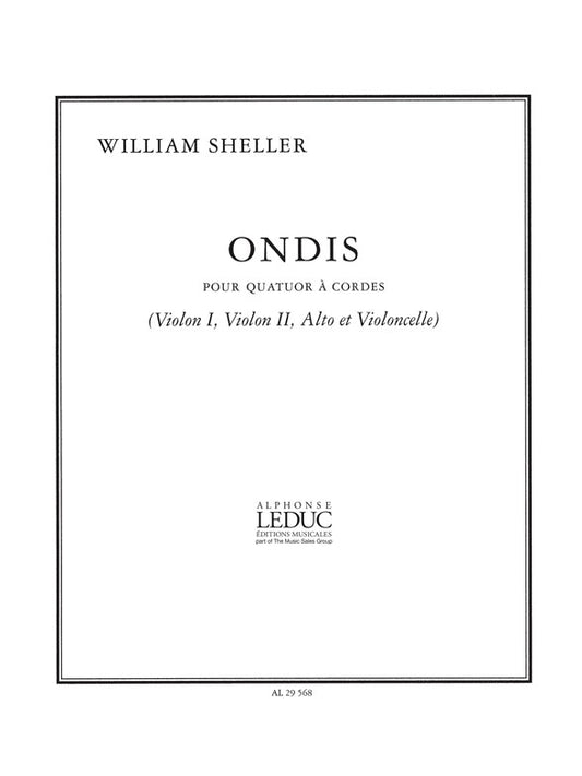 Ondis | Sheller | Quatuor à cordes