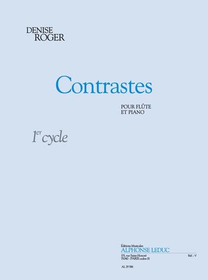 Contrastes | Roger | Flûte
