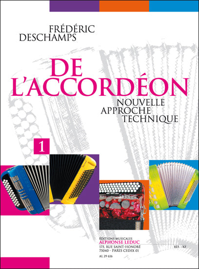 De l'Accordéon - Nouvelle Approche Technique | Frédéric Deschamps