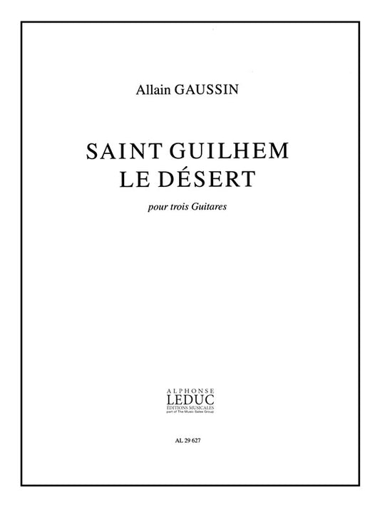 Saint Guilhem Le Desert | Allain Gaussin | Guitare