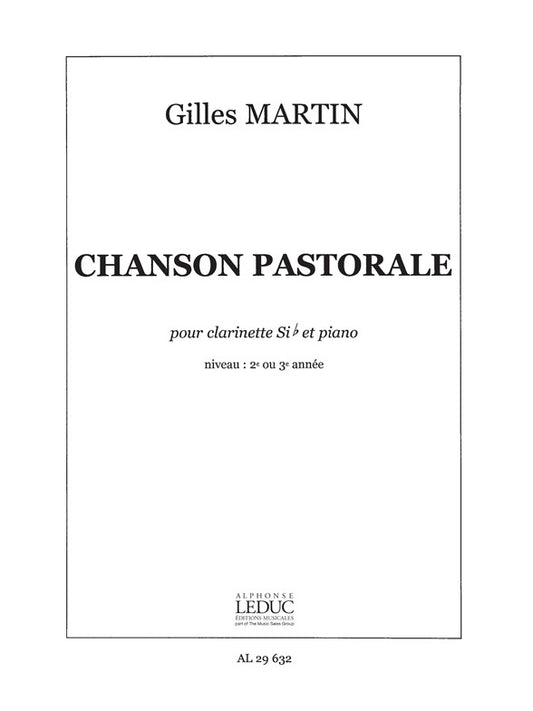 Chanson Pastorale | Martin | Clarinette
