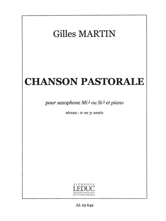 Chanson Pastorale | Martin | Saxophone