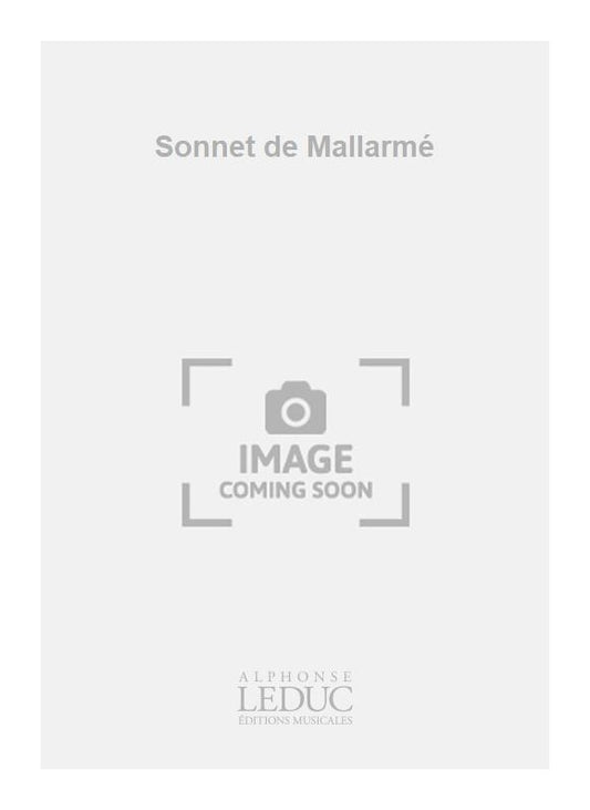 Sonnet de Mallarmé | Alain Bonnard | Voix