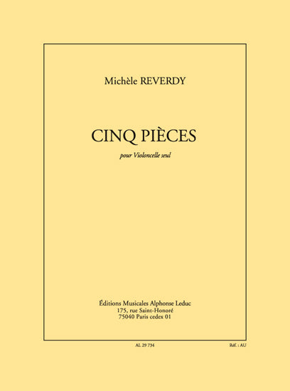 5 Pièces | Reverdy | Violoncelle