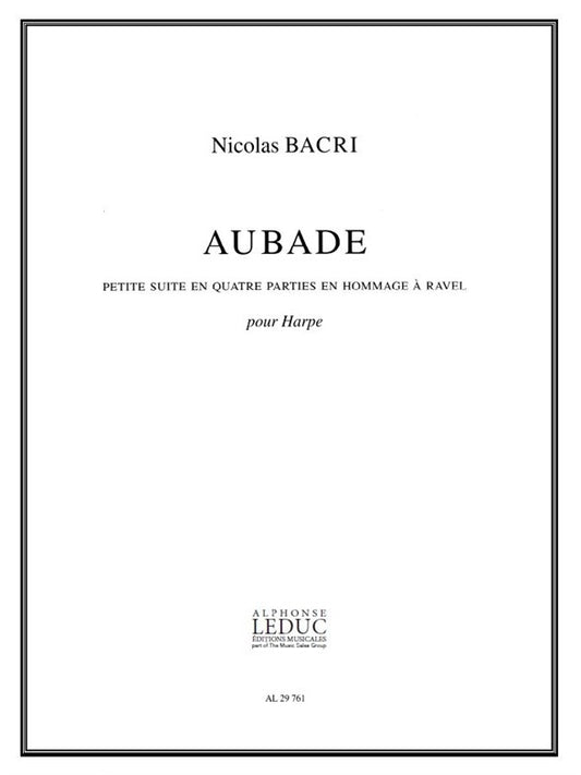 Aubade | Bacri | Harpe