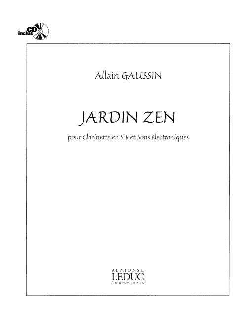 Jardin Zen | Allain Gaussin | Clarinette