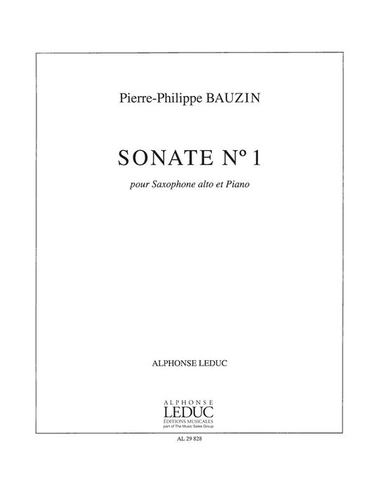 Sonate N01 | Bauzin | Saxophone
