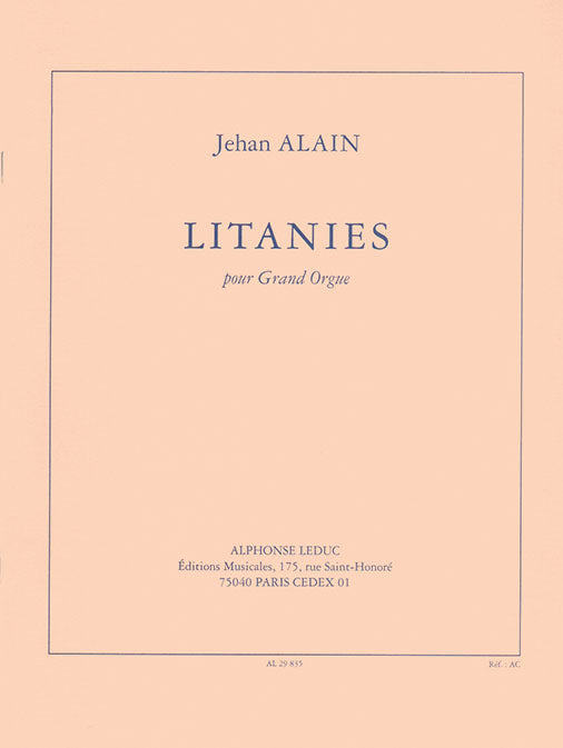 Litanies | Alain | Orgue