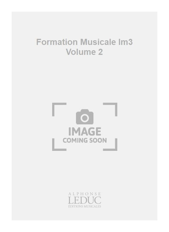 Formation Musicale Im3 Volume 2 | Markovitch