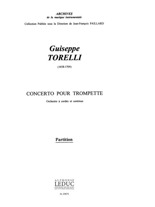 Paillard Concerto | Giuseppe Torelli | Orchestre à cordes