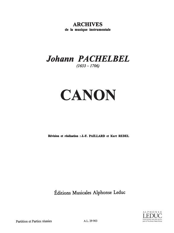 Canon | Johann Pachelbel | Clavecin