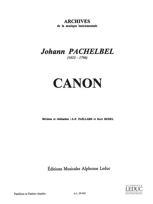 Canon | Johann Pachelbel | Clavecin