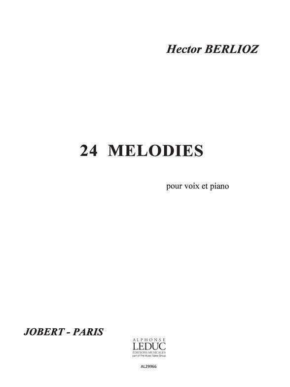 24 Mélodies pour voix et piano | Hector Berlioz