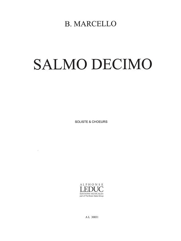 Salmo Decimo | Marcello | Voix