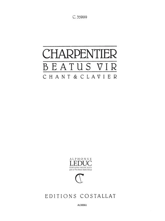 Beatus Vir | Marc-Antoine Charpentier | Voix
