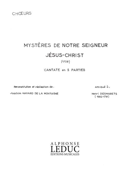 Les Mysteres de Notre Seigneur Jesus-Christ | Henri Desmarets