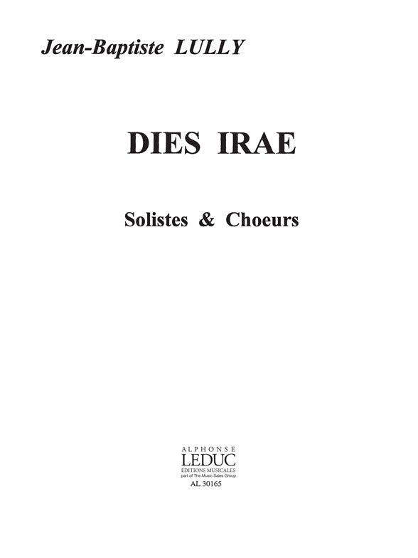 Dies Irae | Jean-Baptiste Lully | Orchestre
