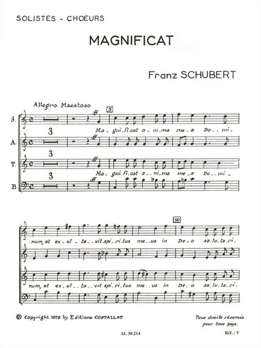 Magnificat | Franz Schubert | Voix