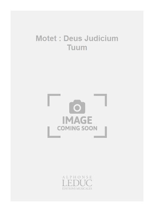 Motet : Deus Judicium Tuum | Georg Philipp Telemann | Chœur
