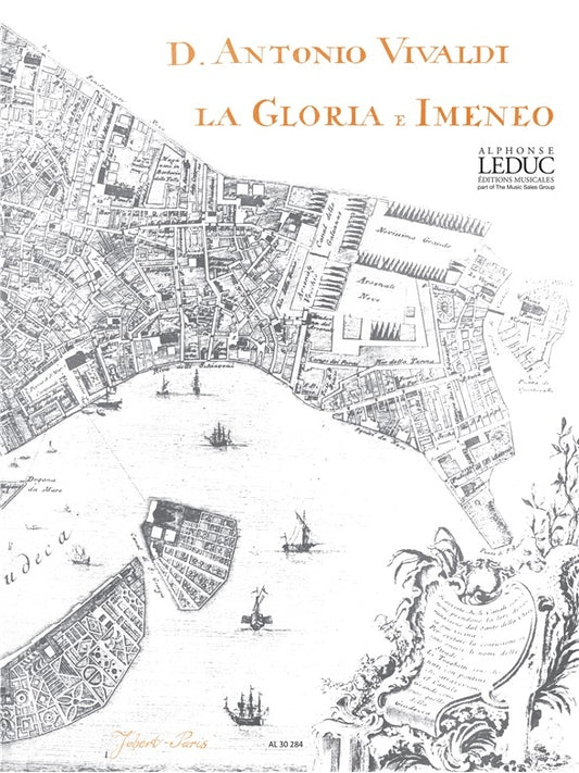 Gloria E Imeneo de Antonio Vivaldi, Livre pour voix et Piano