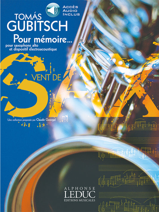 Pour Mémoire... | Tomas Gubitsch | Saxophone