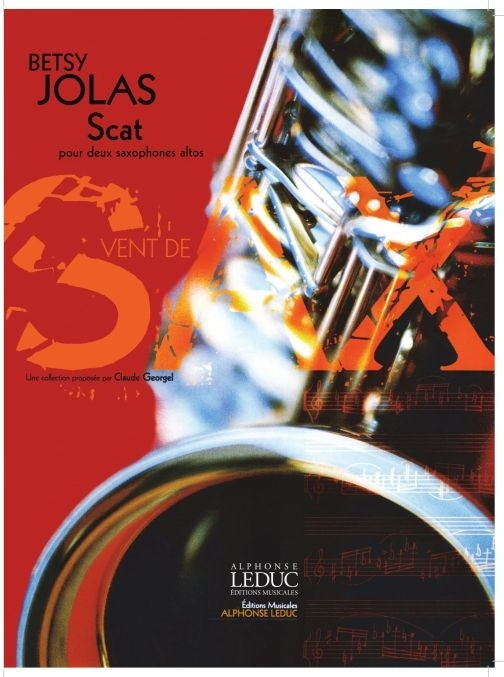 Scat Collection Vent De Sax | Betsy Jolas | Alto