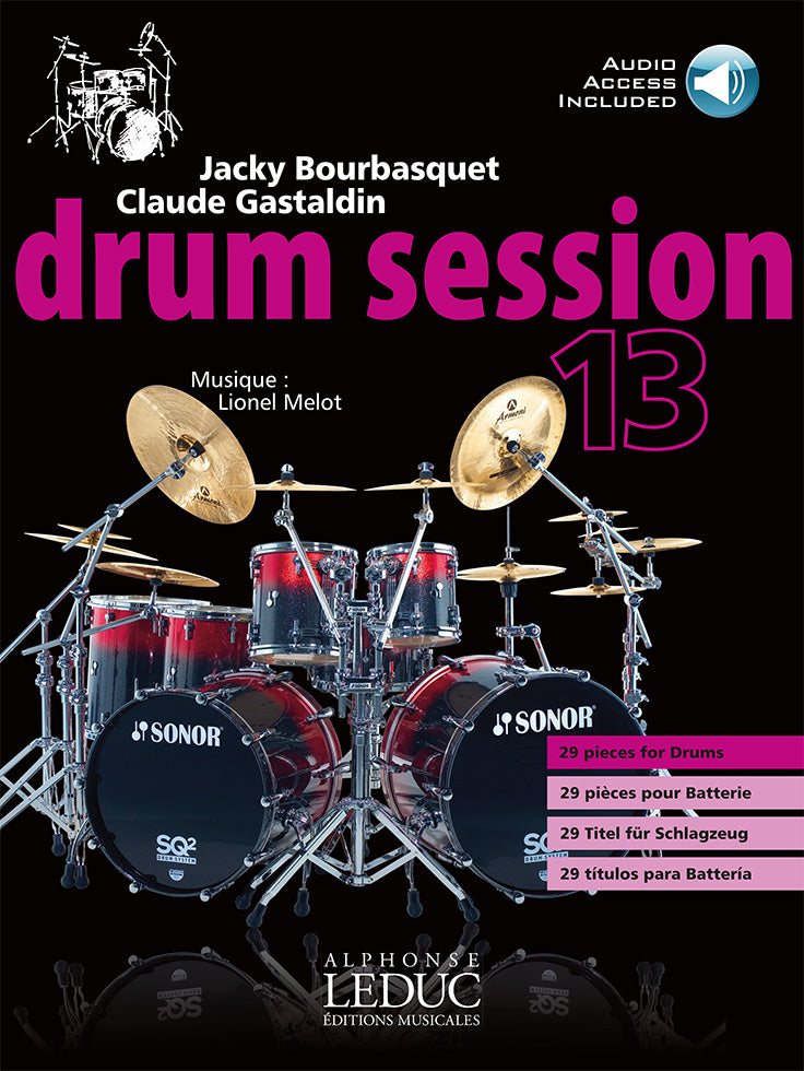Drum session 13 - 29 Pièces pour batterie | Percussions